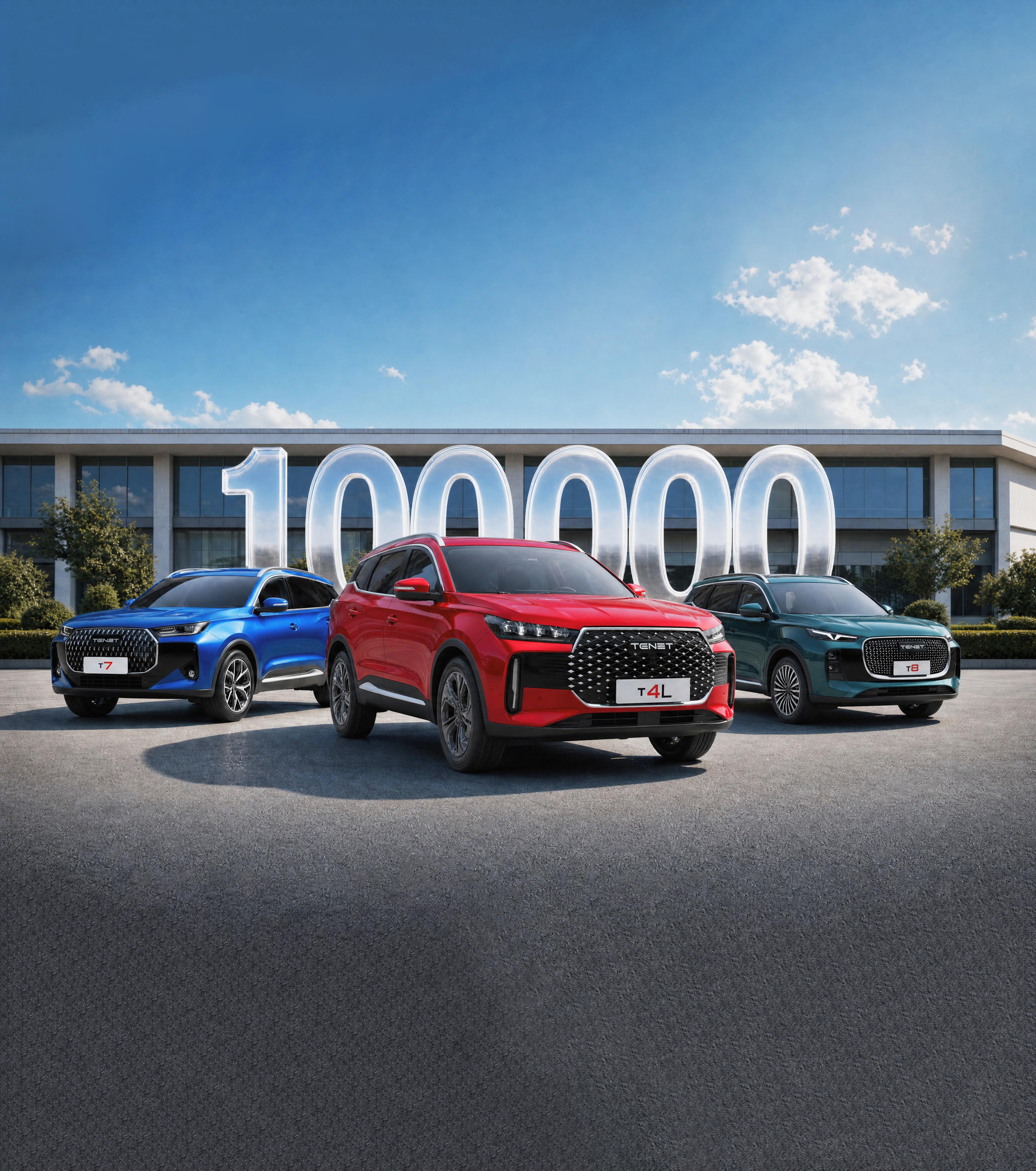 TENET достиг 100 000 проданных автомобилей
