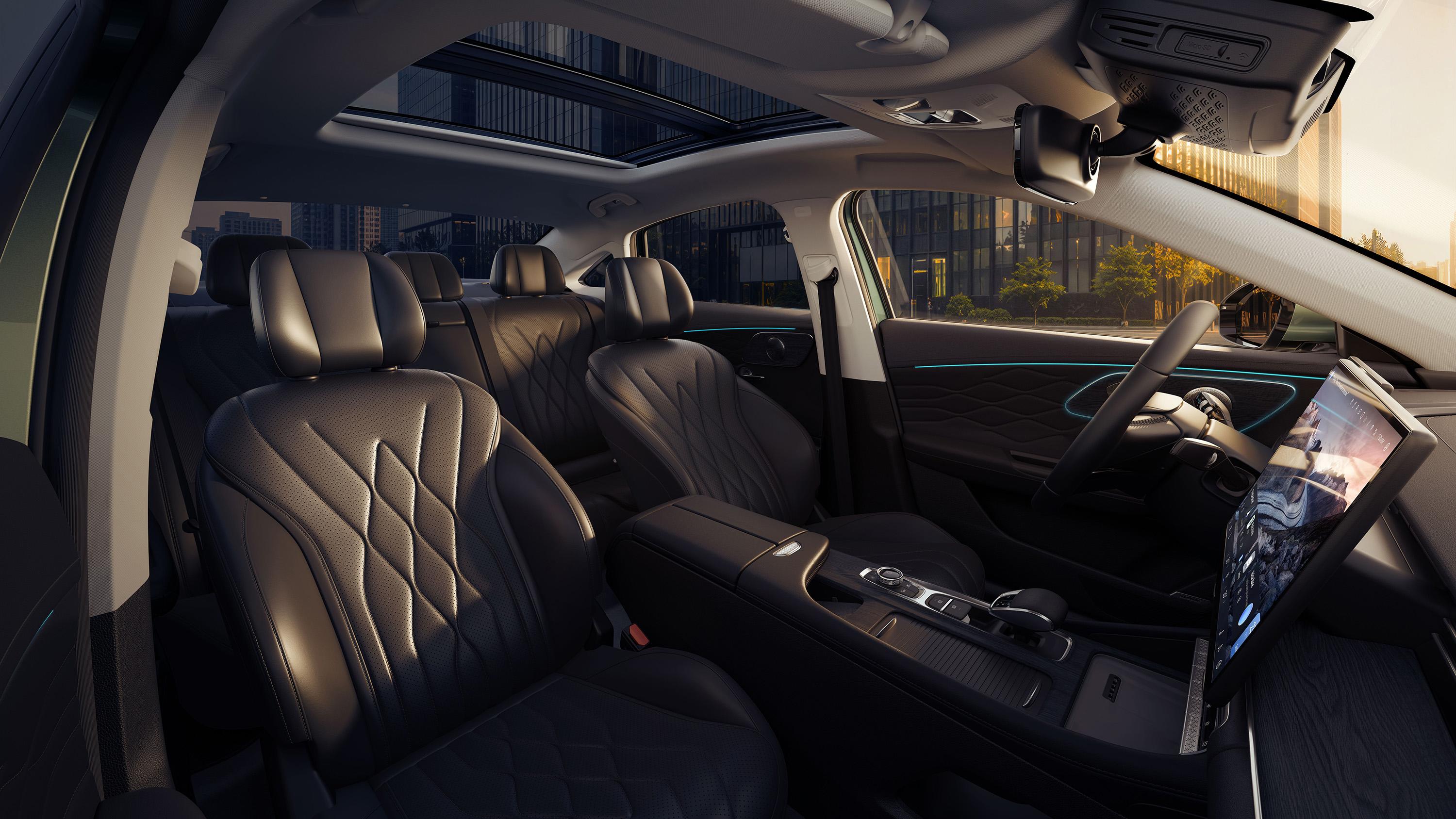 Передний ряд сидений