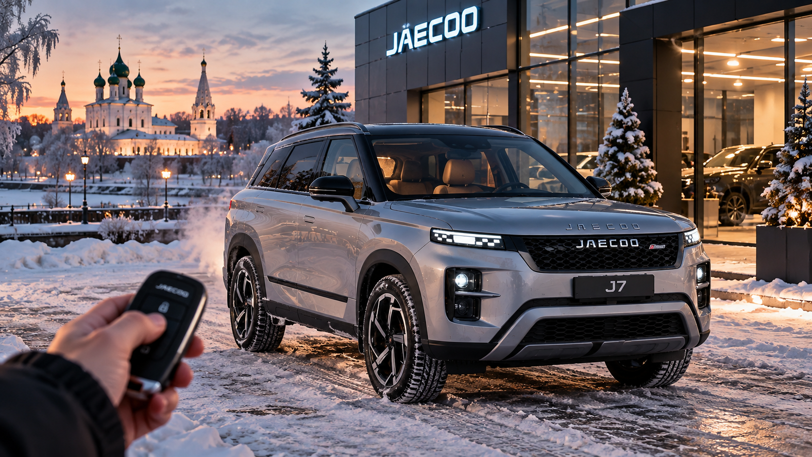 Зимний пакет JAECOO J7: обогревы и дистанционный запуск