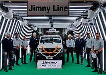 SUZUKI ЗАПУСКАЕТ ПРОИЗВОДСТВО JIMNY В ИНДИИ