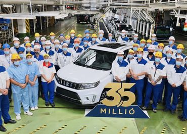 НА ЗАВОДЕ SUZUKI В ВЕНГРИИ ПРОИЗВЕДЕН 3,5-МИЛЛИОННЫЙ АВТОМОБИЛЬ