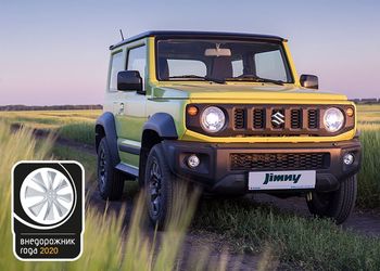 Jimny лучший «Внедорожник года 2020»