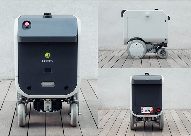 SUZUKI И LOMBY СОЗДАЮТ РОБОТОВ-КУРЬЕРОВ