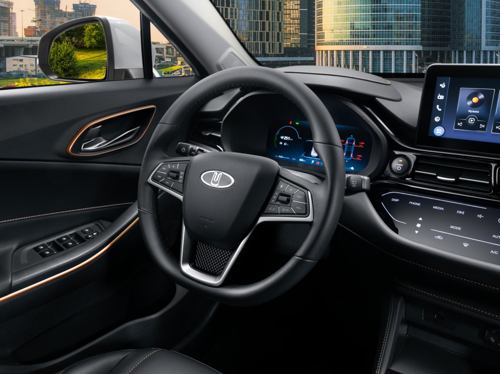 Какие опции есть в автомобилях Москвич?