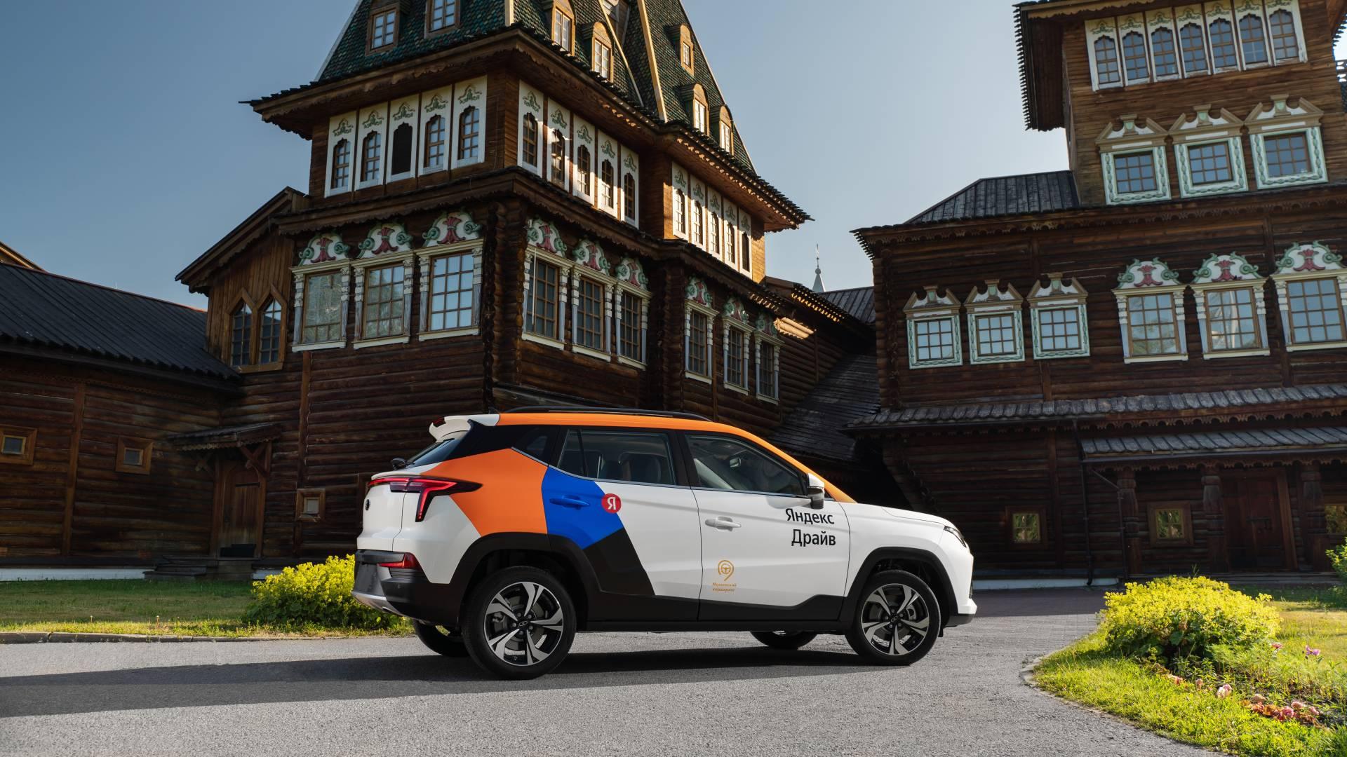 Кроссоверы Москвич 3 поступили в сервис каршеринга Яндекс Драйв