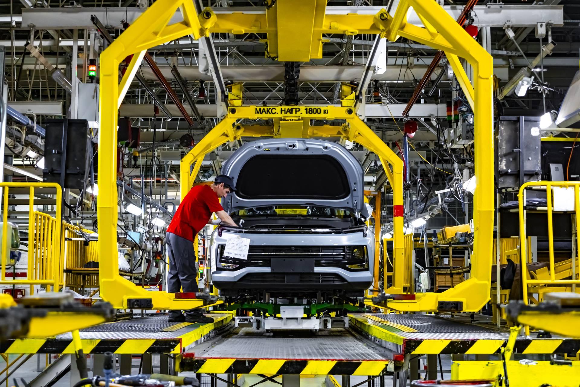 На заводе «Москвич» запущен главный конвейер