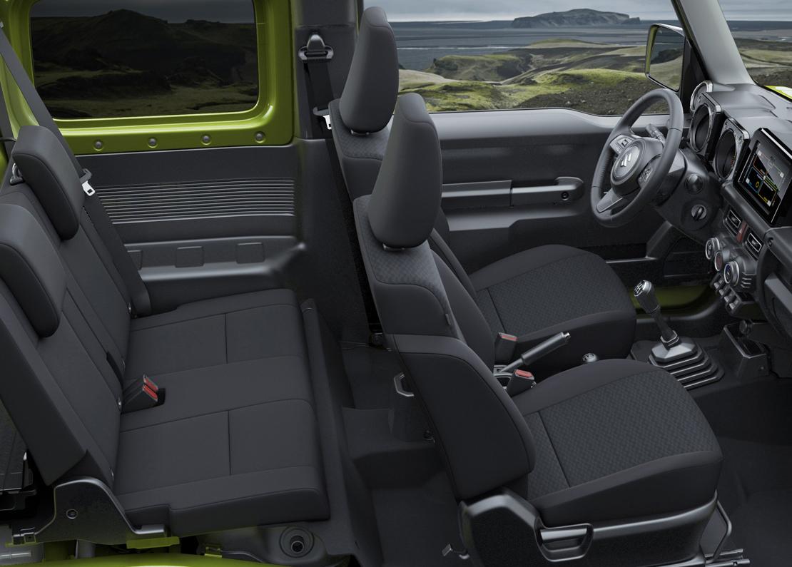 <h2>Интерьер Suzuki Jimny</h2>