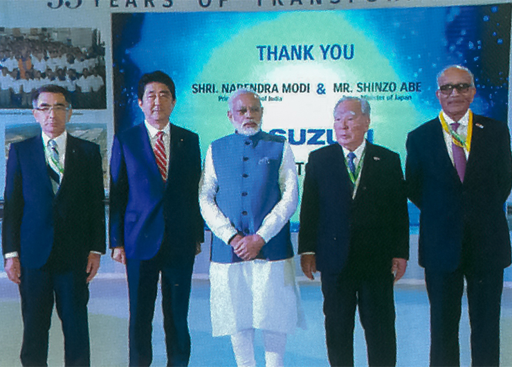 10 ЛЕТ ЗАВОДУ SUZUKI В ИНДИИ