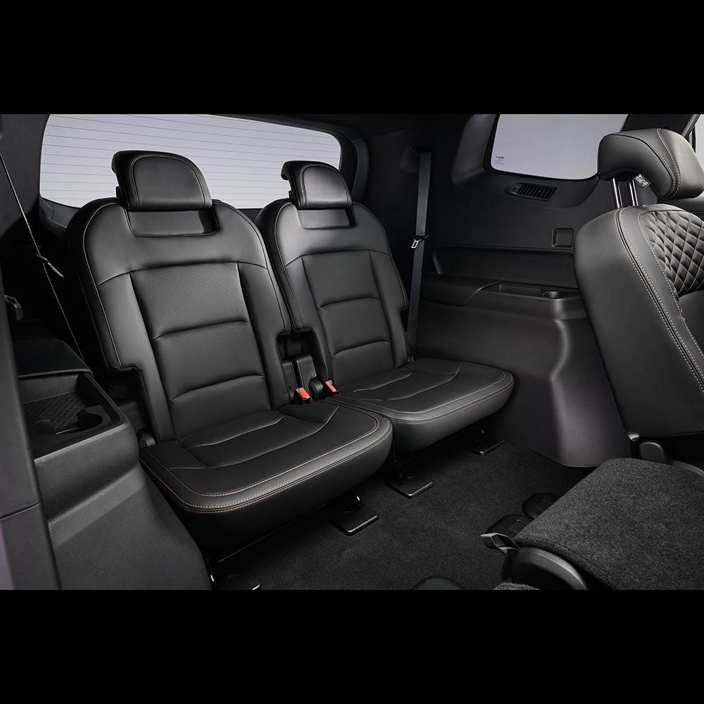 Просторный третий ряд сидений