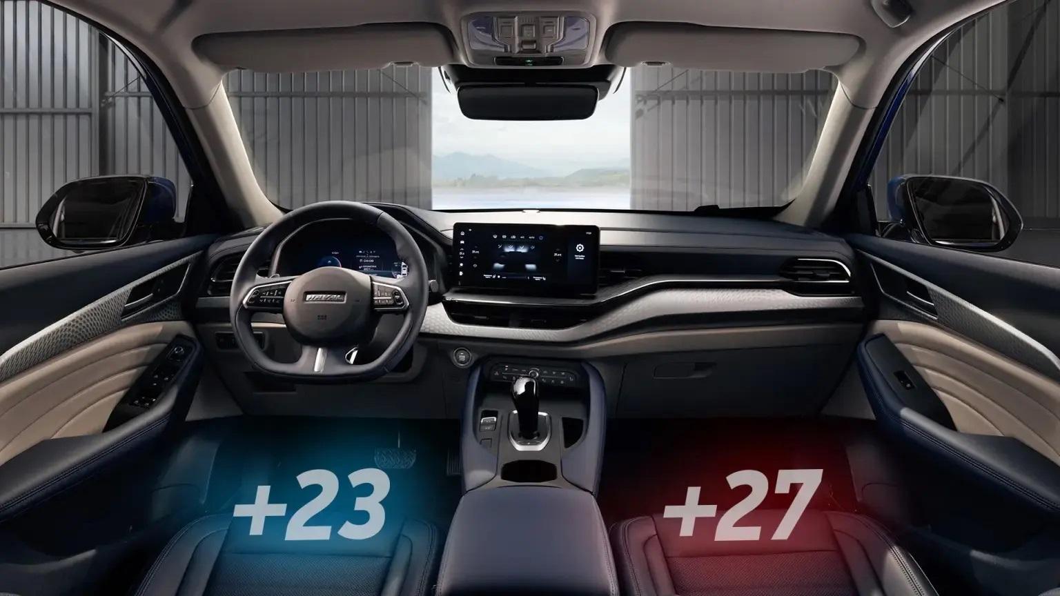 Как включить кондиционер и климат-контроль на HAVAL