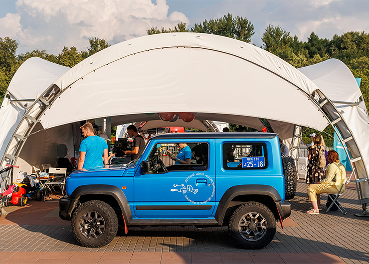 ДЕТСКИЙ ЦЕНТР АВТОМОБИЛЬНОГО ДИЗАЙНА ПОКАЗАЛ SUZUKI JIMNY