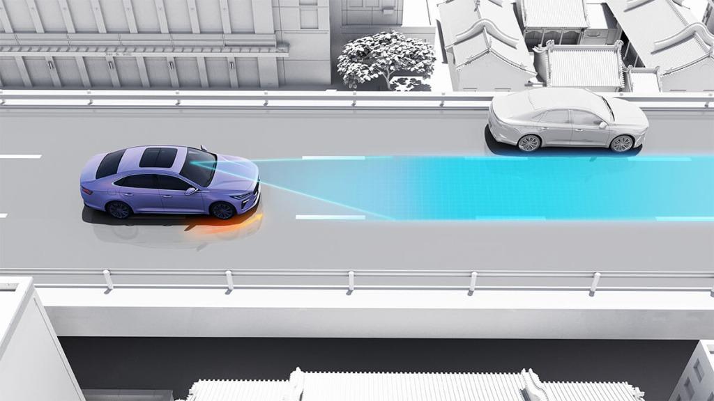 Система удержания автомобиля в полосе движения