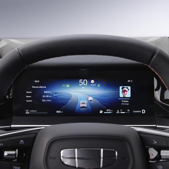 Цифровая приборная панель