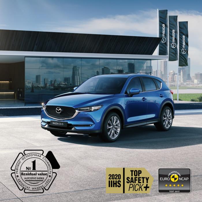 MAZDA УДЕРЖИВАЕТ ЛИДЕРСТВО В РЕЙТИНГЕ ОСТАТОЧНОЙ СТОИМОСТИ АГЕНТСТВА «АВТОСТАТ»