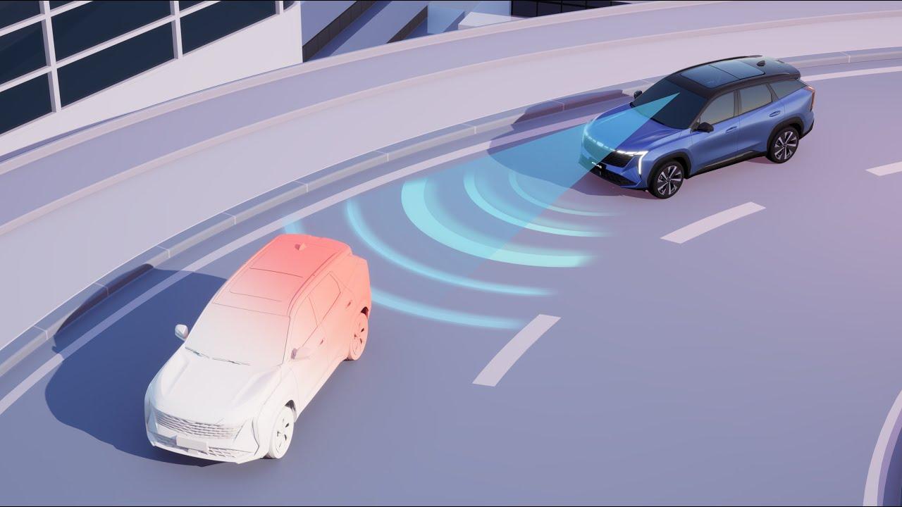 Система - новый Geely Atlas