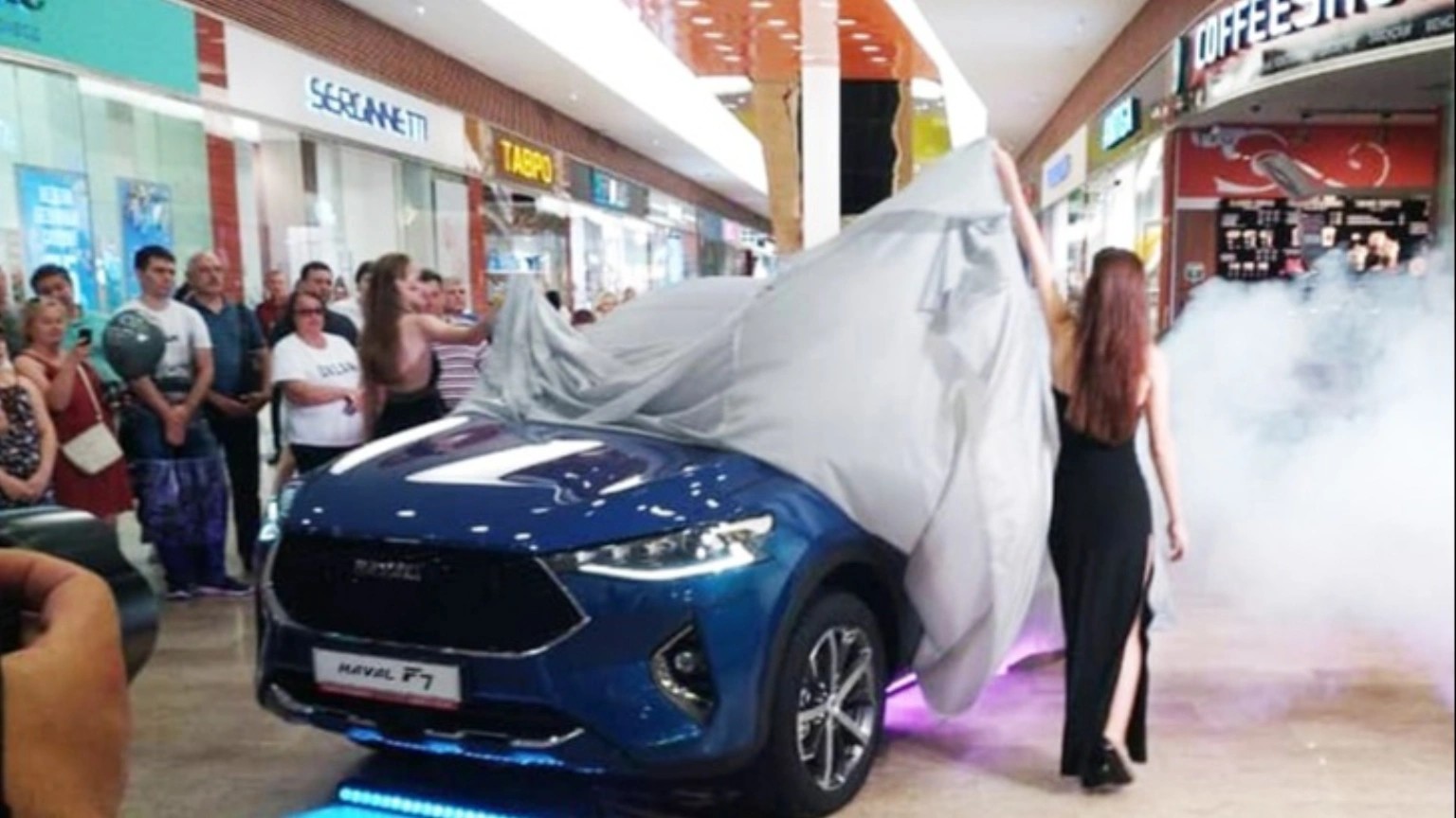 В ТК «Мегаторг» состоялась презентация самой долгожданной новинки этого года HAVAL F7!