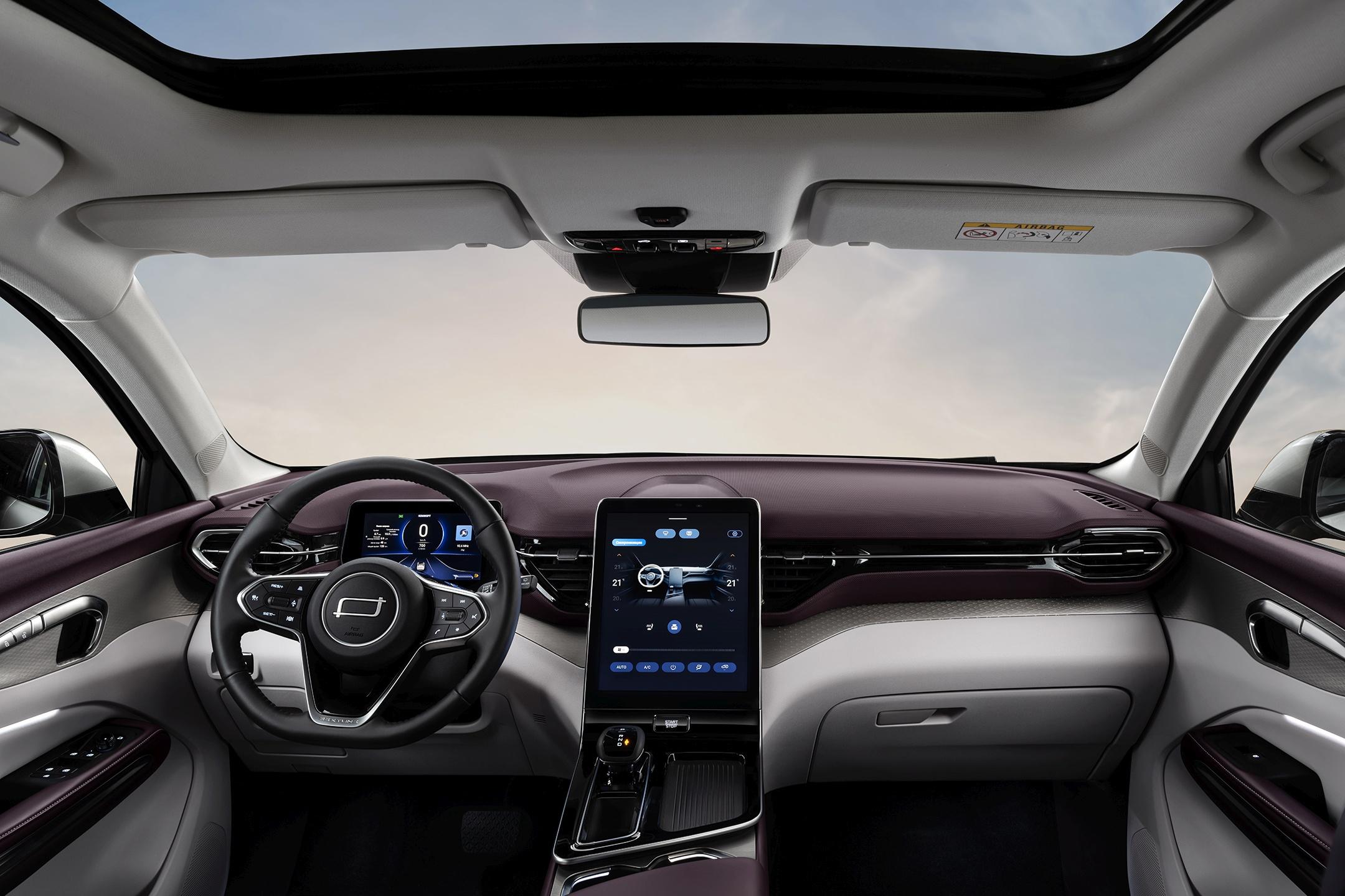 Мультимедийная система с сенсорным дисплеем 12.6”