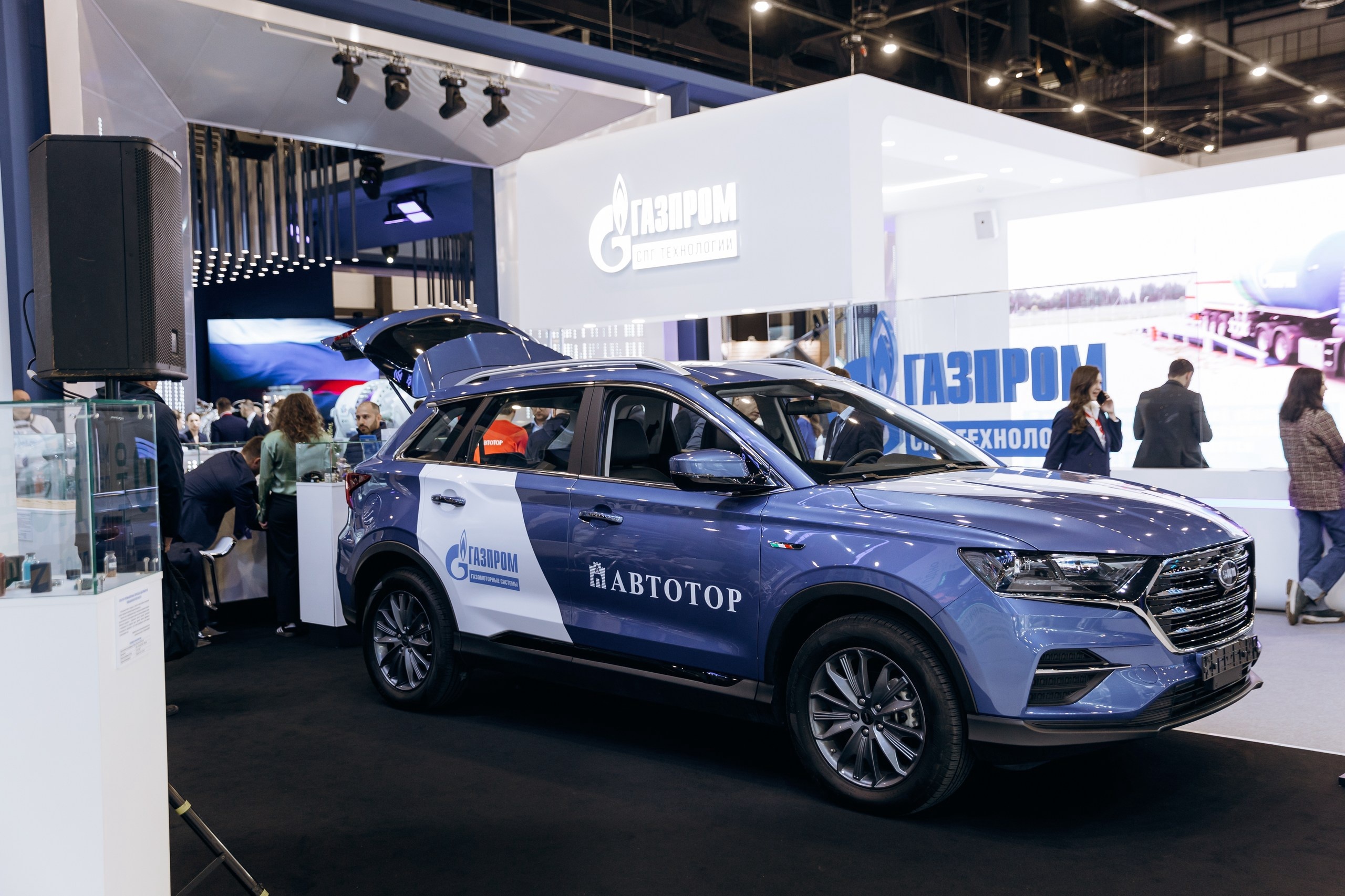 SWM G01 CNG — кроссовер на природном газе