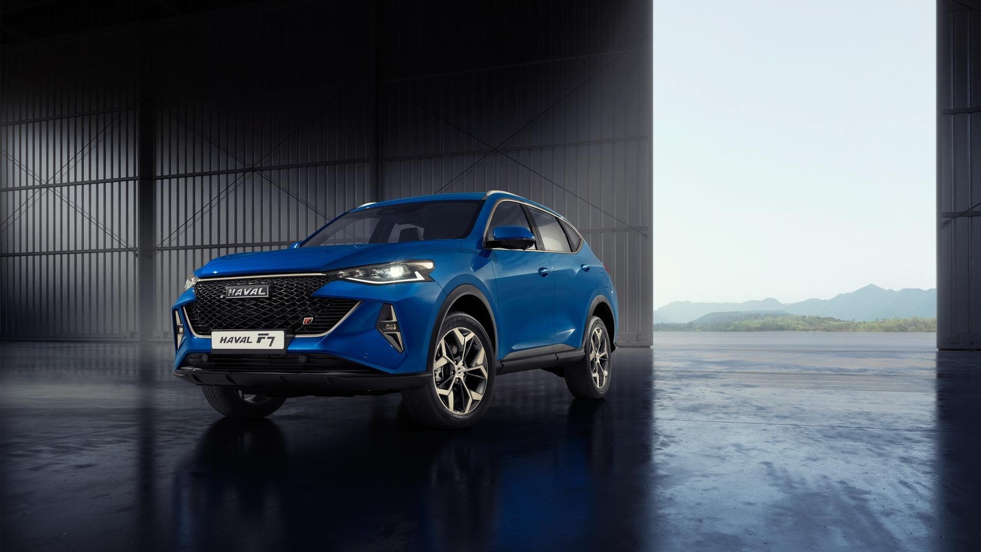 Обновлённый HAVAL F7 2022 года