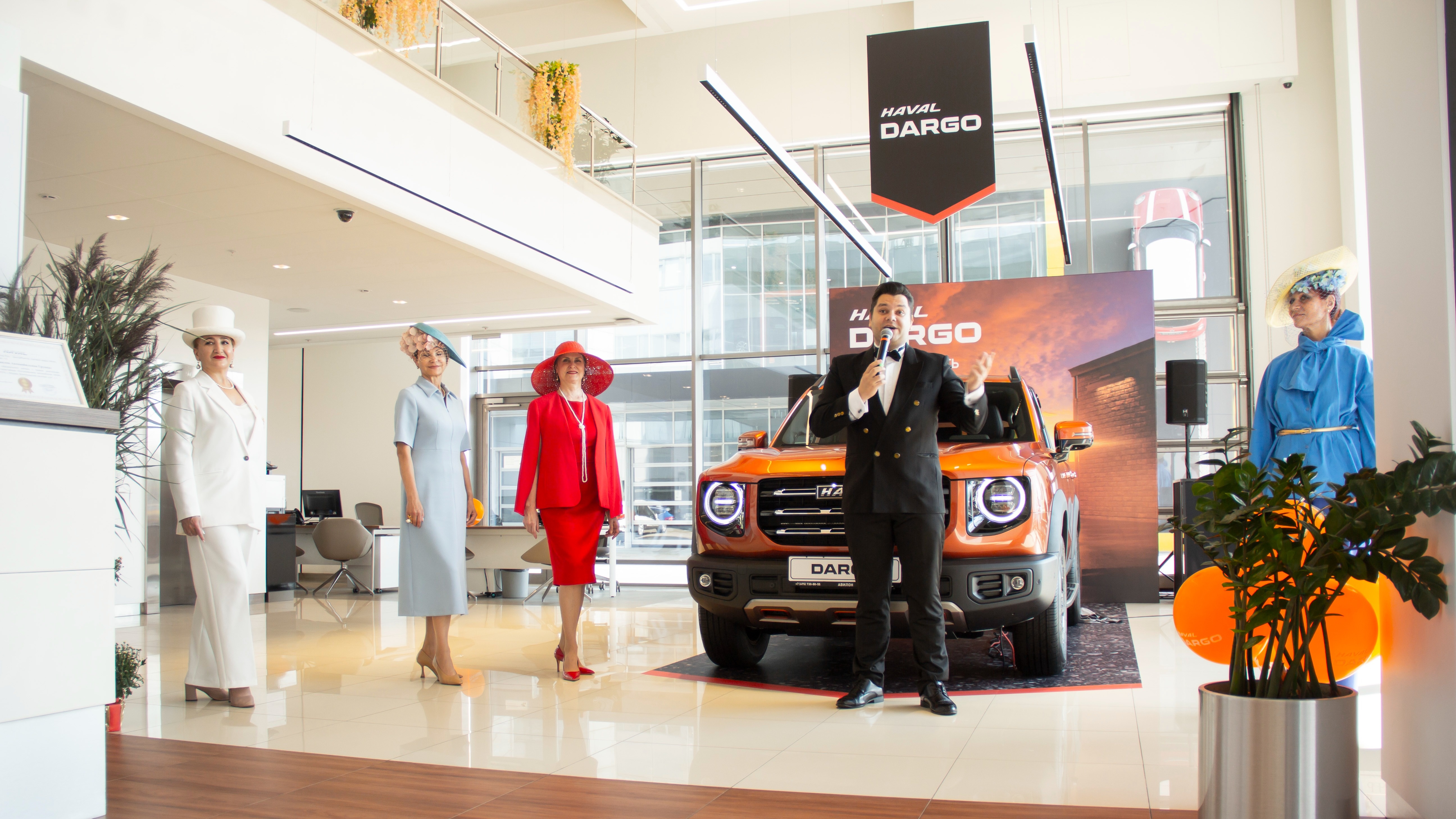 Галерея АВИЛОН показал новый HAVAL DARGO