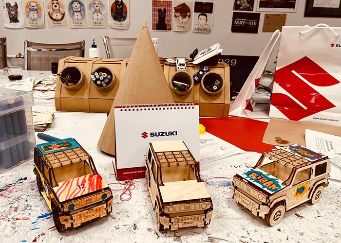 SUZUKI И ДЕТСКИЙ ЦЕНТР АВТОМОБИЛЬНОГО ДИЗАЙНА