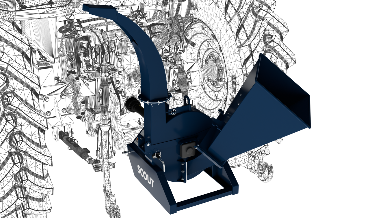 Измельчитель веток SCOUT BX