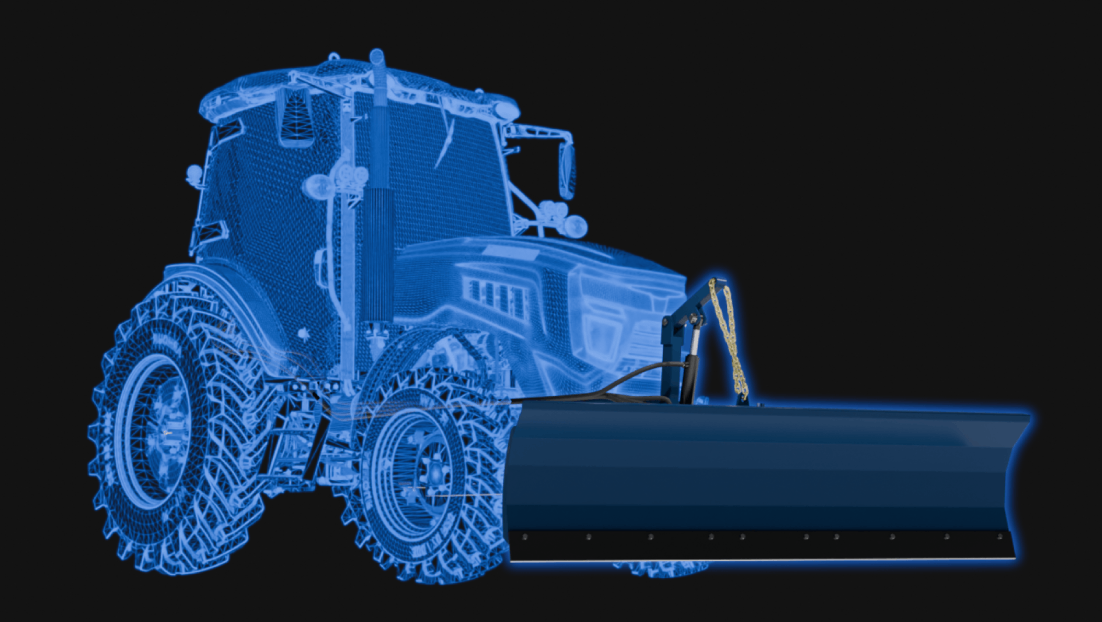 Требуемая мощность трактора: от 24 л.с.