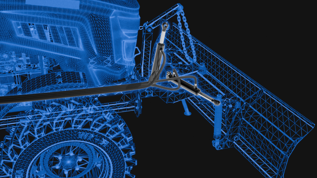 Гидроповоротный механизм