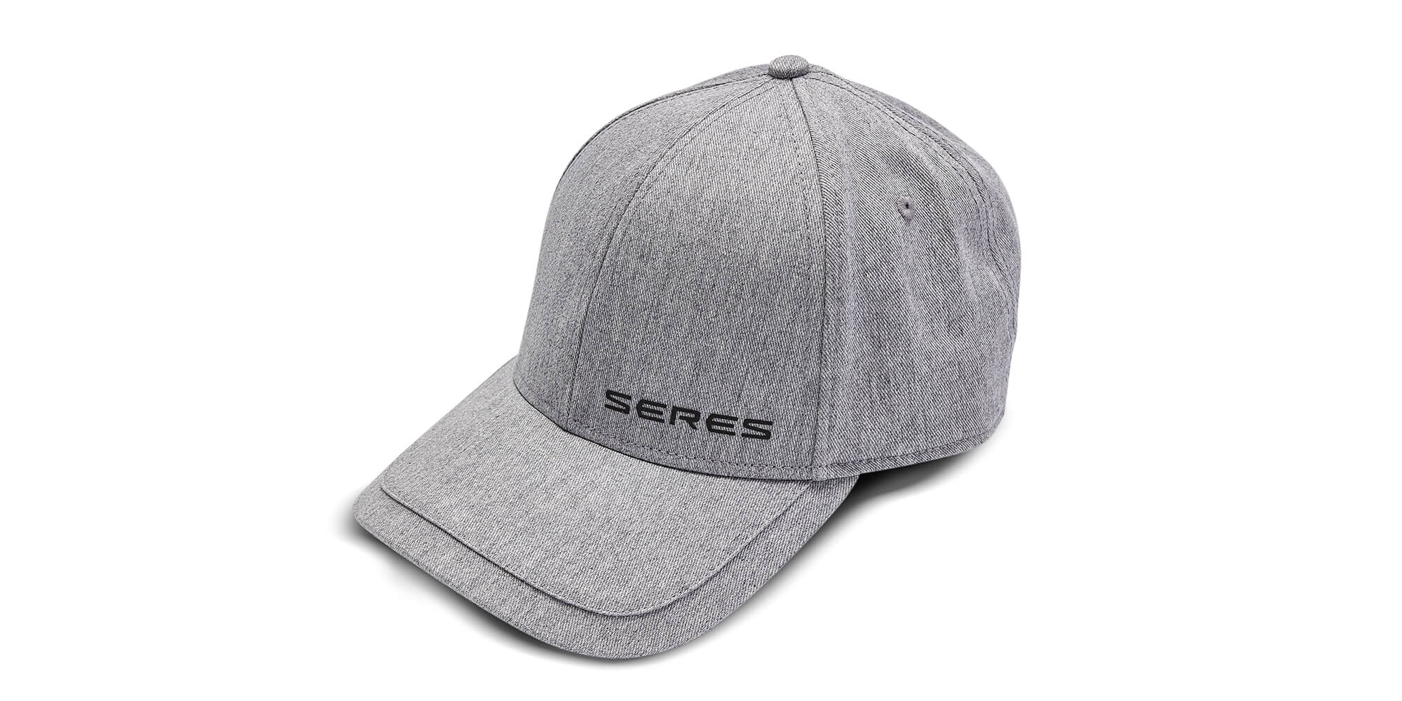 Серая хлопковая бейсболка SERES