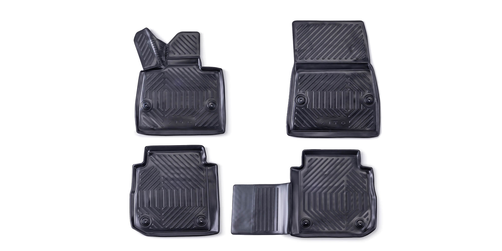 Коврики 3D в салон AITO M5 (полиуретан)