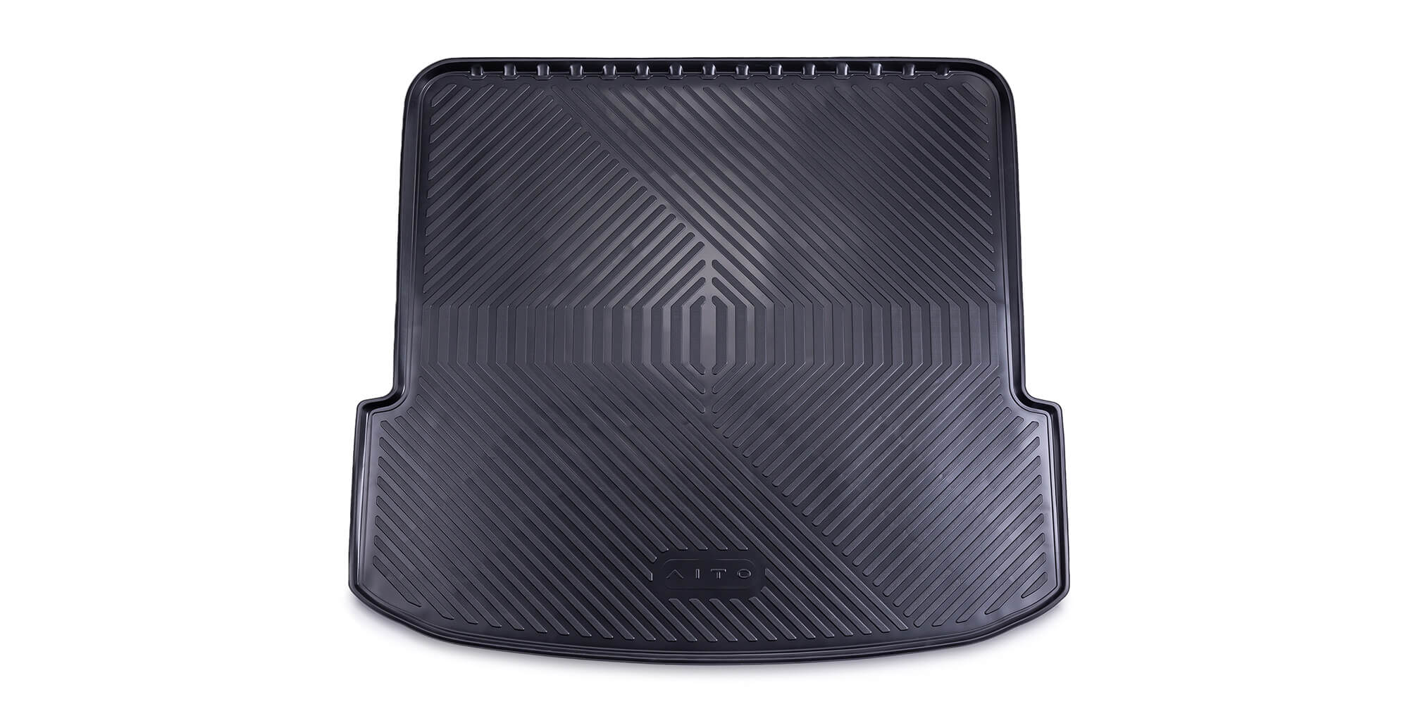 Коврик в багажник 6-местного AITO M7 (со сложенным 3-им рядом, полиуретан)