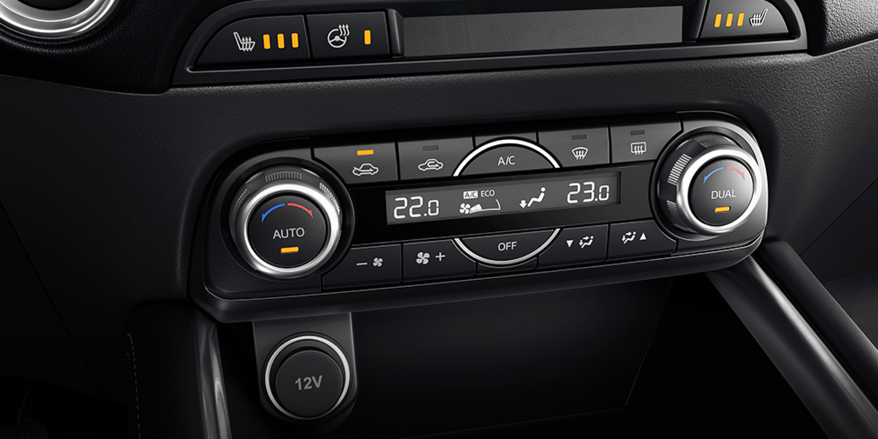 Двухзонный климат-контроль