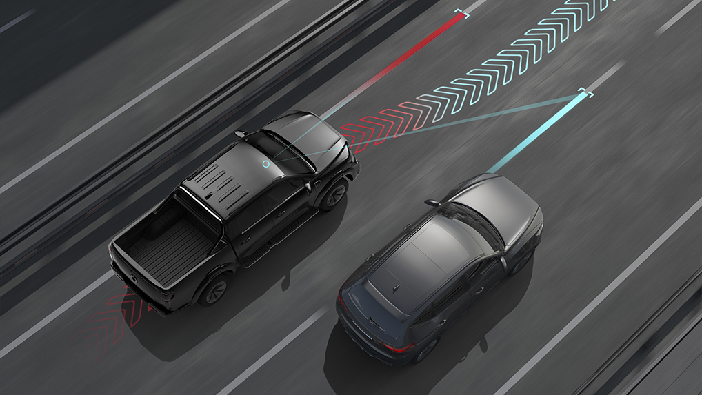 Система помощи удержания в полосе