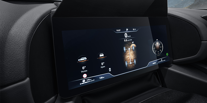 Цифровая приборная панель 12,3