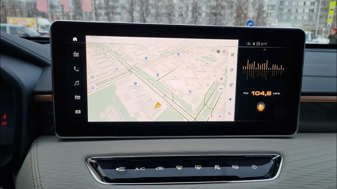 Интеграция Яндекс Навигатора в мультимедийную систему Haval Jolion