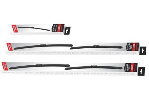 Комплект передних щеток стеклоочистителей на Москвич М3, М3Е, М6- 1 310 руб*