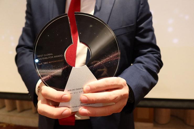 Российское представительство JAC признано лучшим в мире!