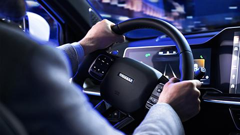 Обновленный руль с увеличенной толщиной обода