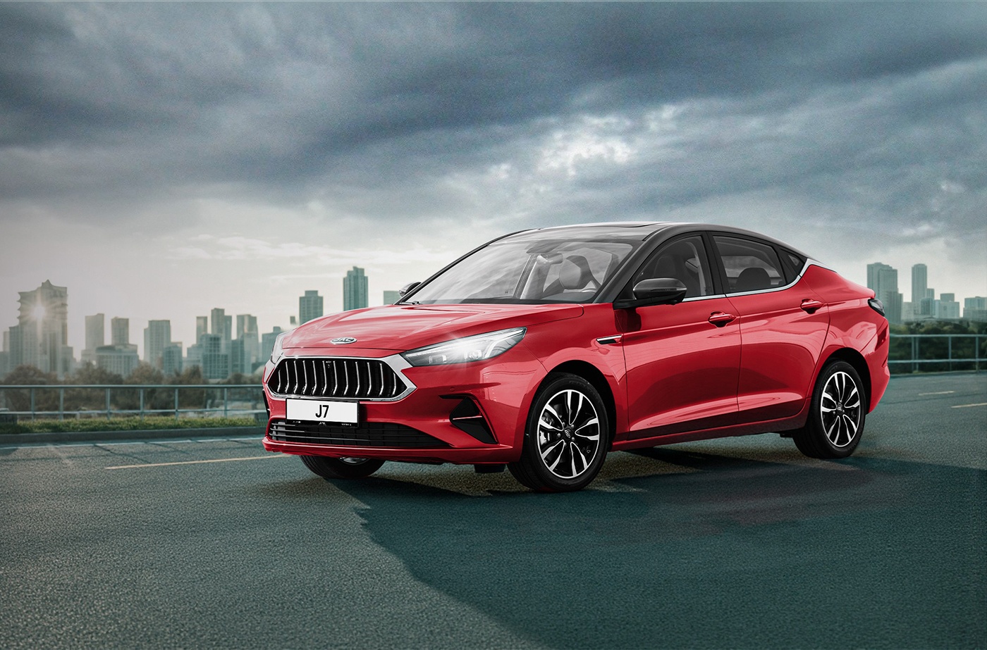 Цвета кузова автомобилей JAC J7