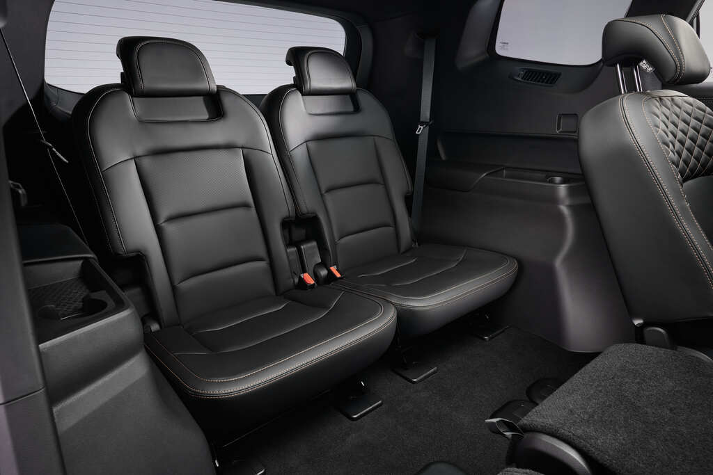 Просторный третий ряд сидений