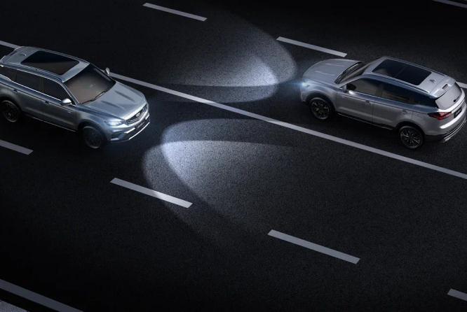 Система автоматического управления дальним светом