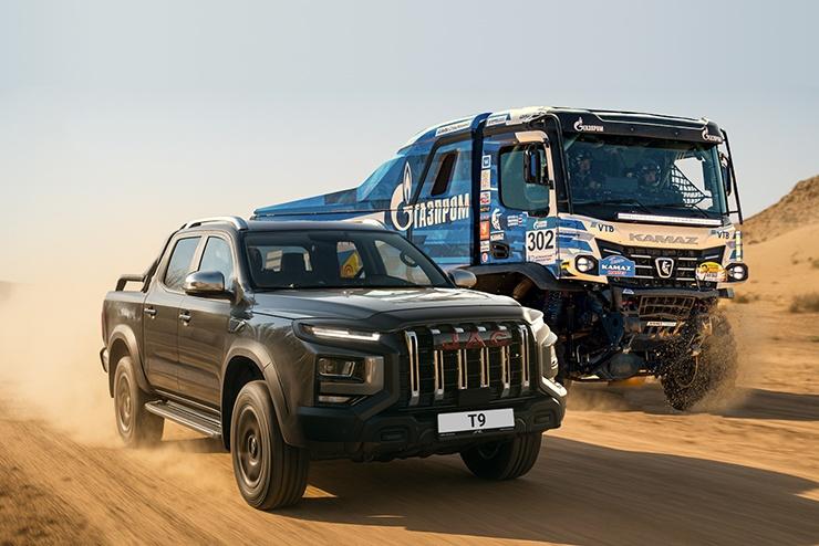 Пикапы JAC T9 выйдут на старт юбилейного издания ралли «Шелковый путь»