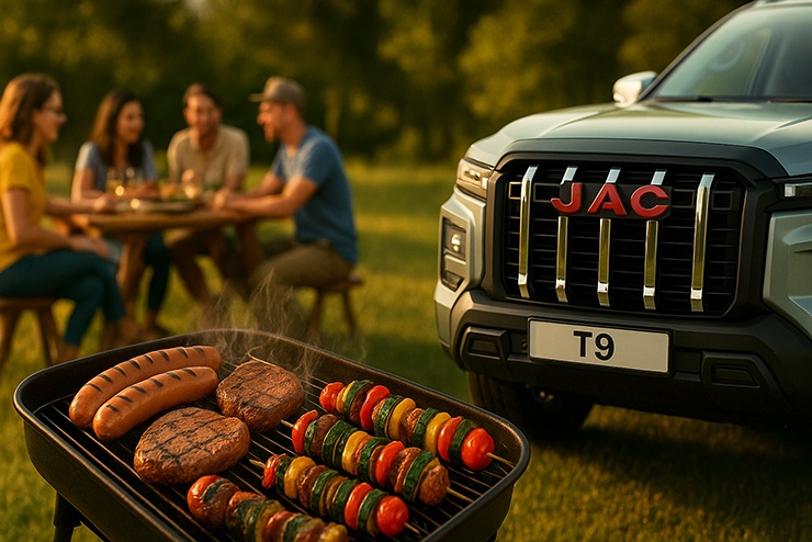 JAC T9 празднует сезон пикников на «Грильфест»