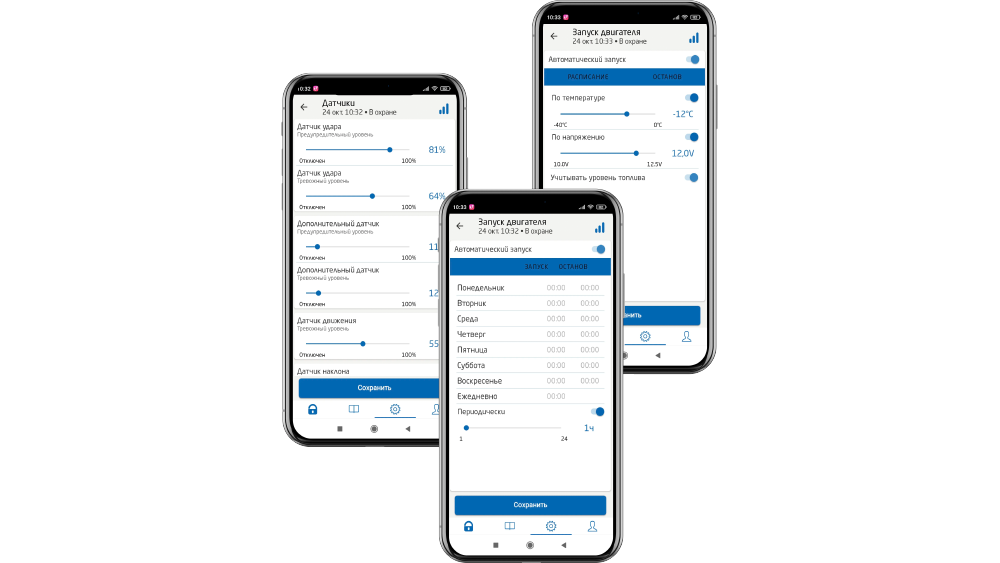 Дистанционное управление автомобилем