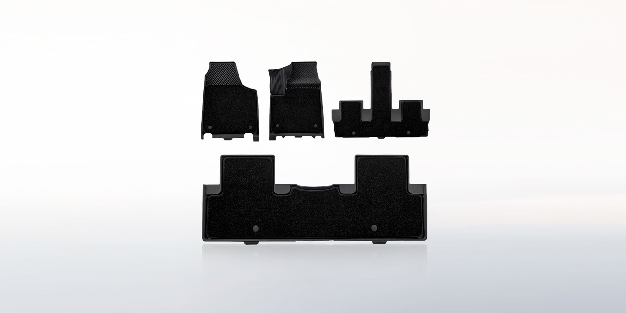 Коврики в салон 6-местного AITO M7 (текстиль)