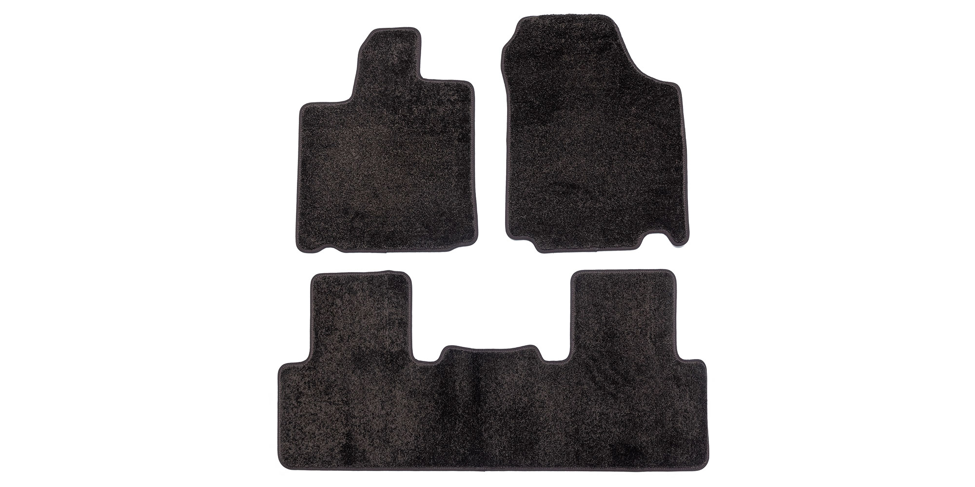 Коврики в салон 5-местного AITO M7. Цвет: коричневый (текстиль)