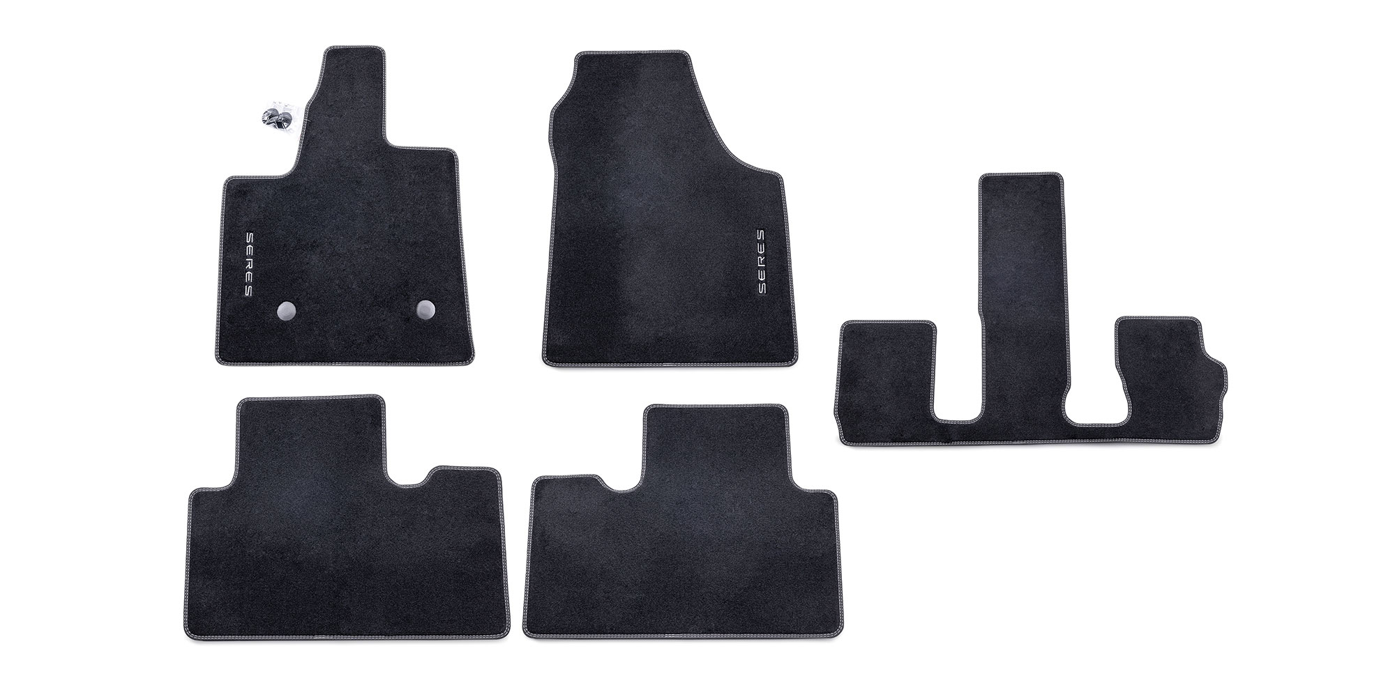 Коврики в салон 6-местного SERES M7 (текстиль)