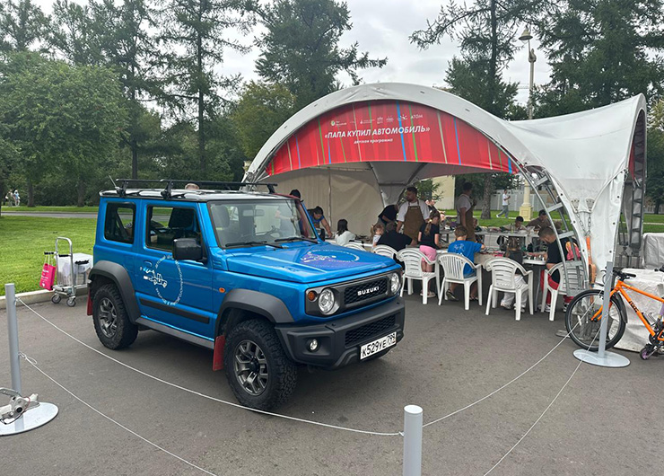SUZUKI JIMNY НА ФЕСТИВАЛЕ «ПРОДВИЖЕНИЕ»