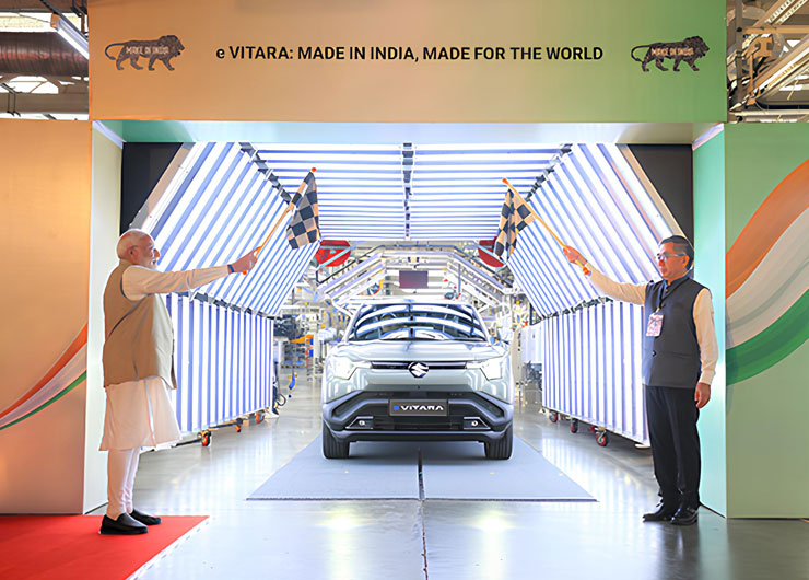 СТАРТОВАЛО ПРОИЗВОДСТВО SUZUKI E VITARA