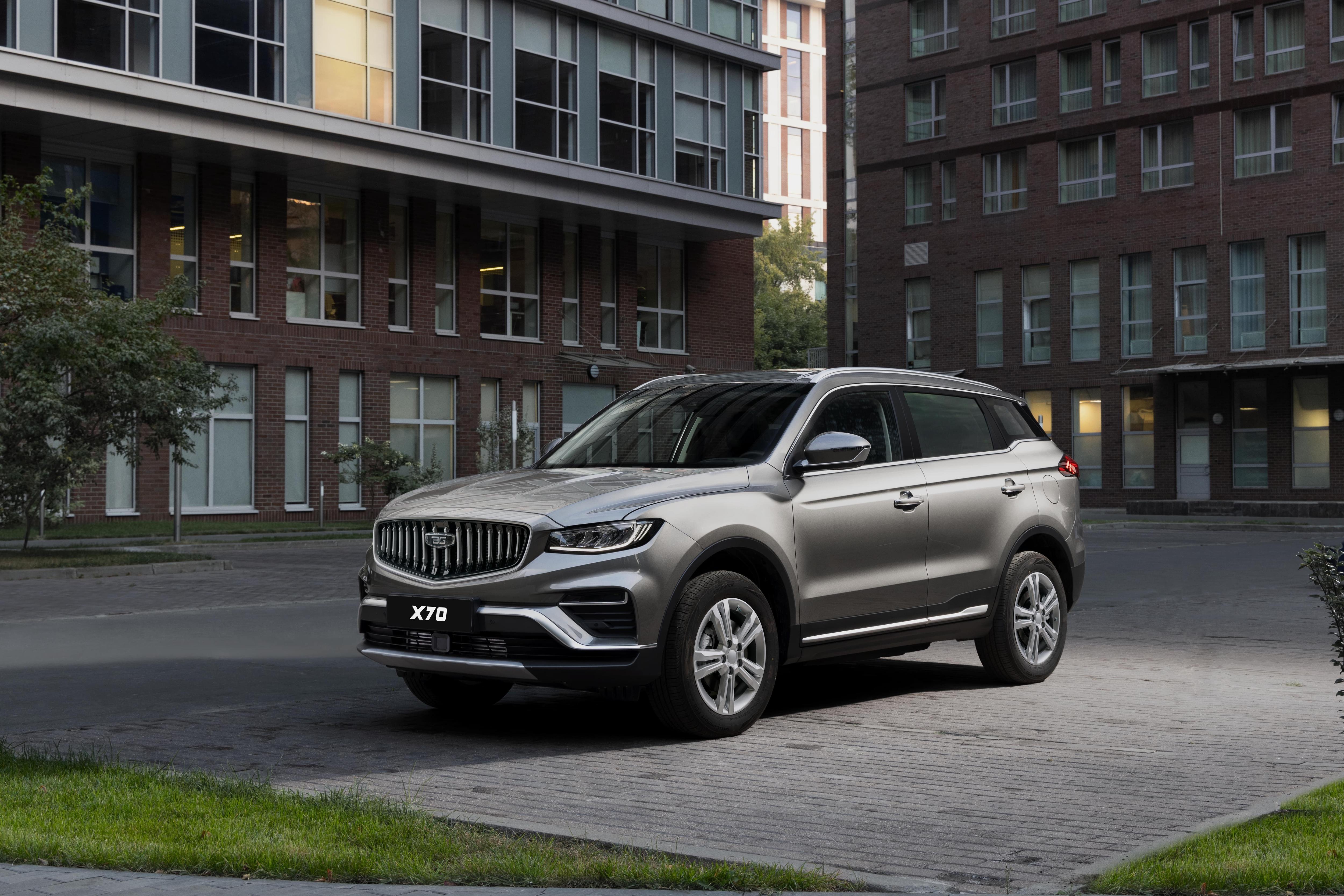 Belgee представляет обновленную версию универсального среднеразмерного кроссовера X70